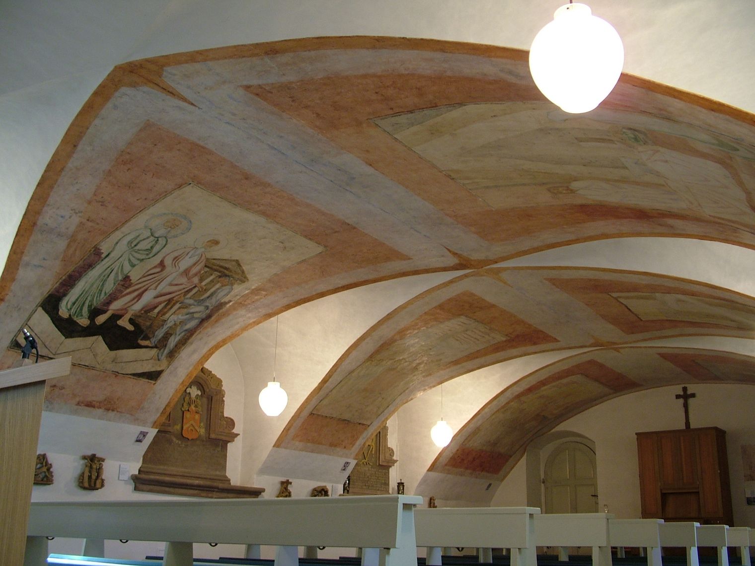 Die Krypta der Klosterkirche Lamspringe 